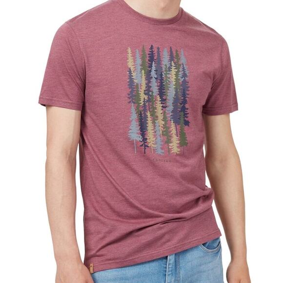 10 Tree Mens Spruced Up Classic T-Shirt Small - Picture 1 of 5